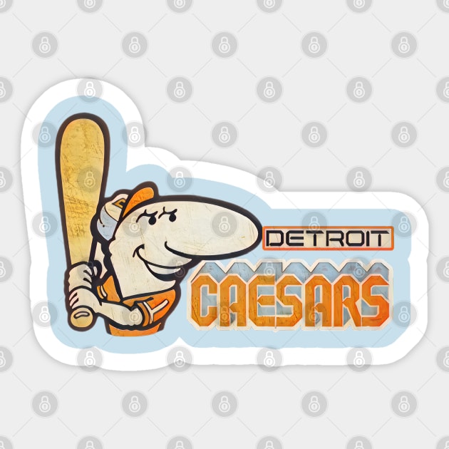 Detroit Caesars Softball Sticker by Kitta’s Shop